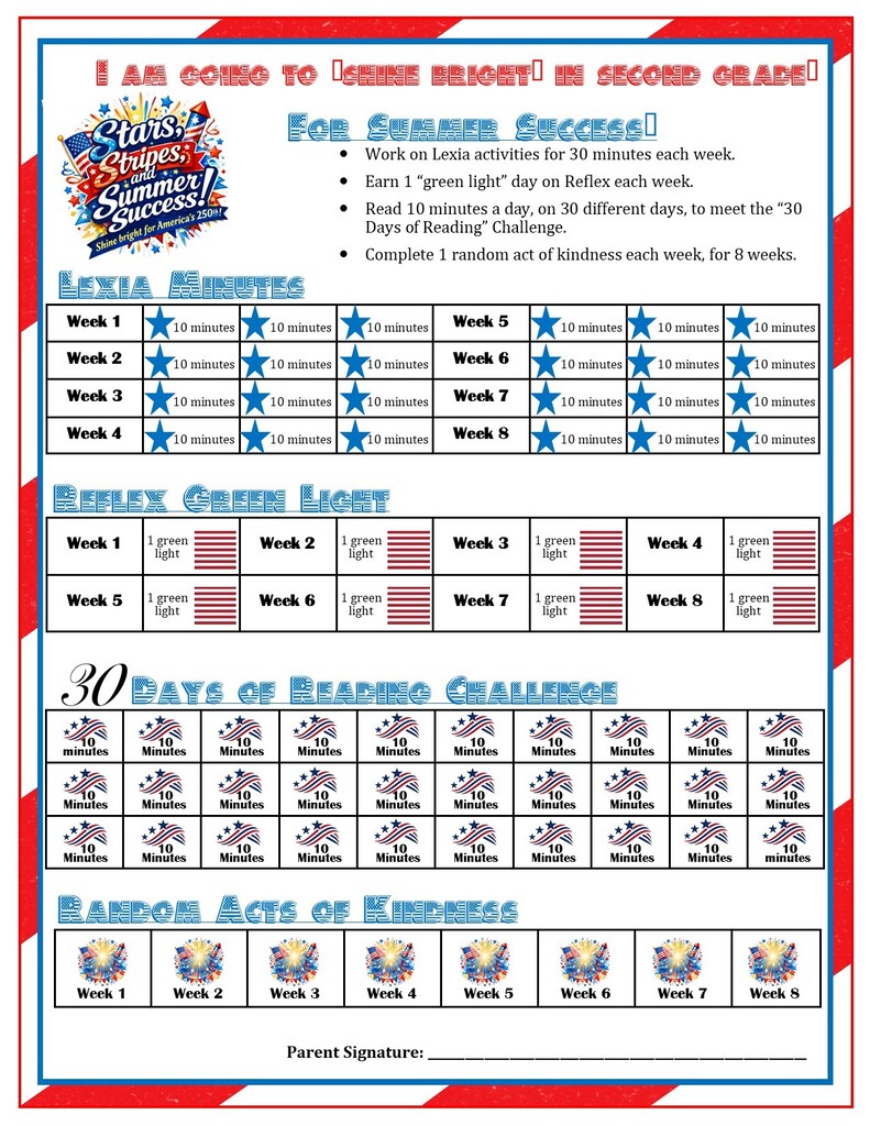 Summer Learning: 1-2