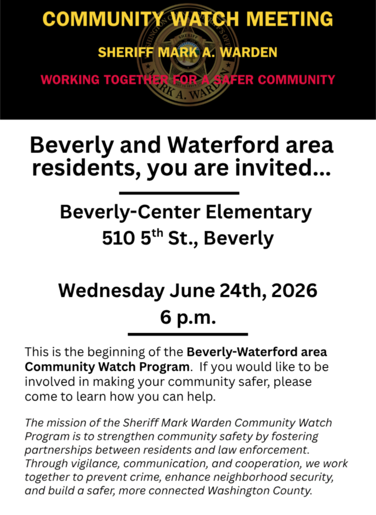 community flyer