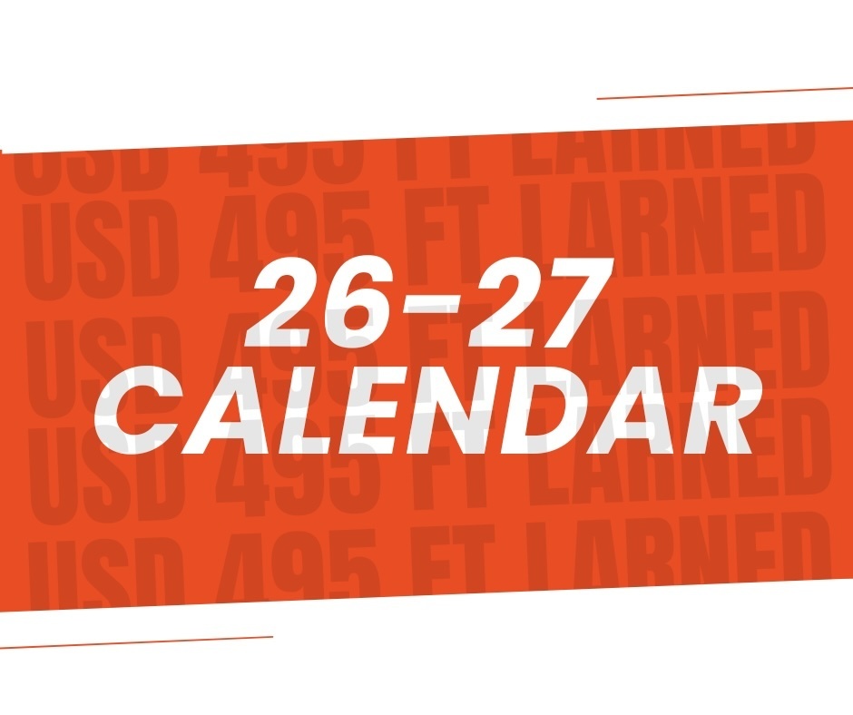 26-27 calendar