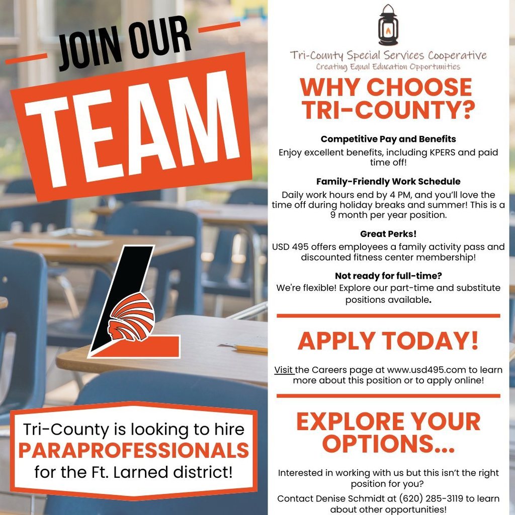 Para opening in Larned