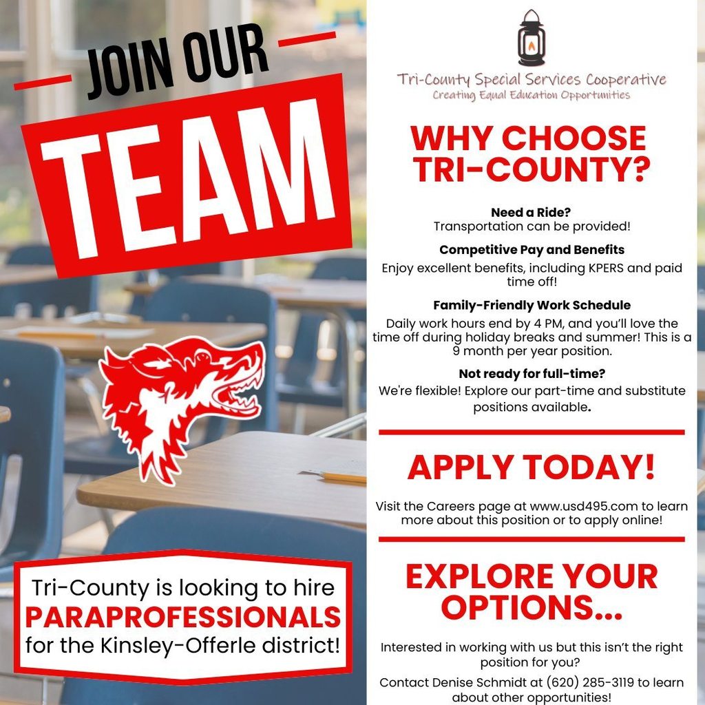 Para opening in Kinsley-Offerle