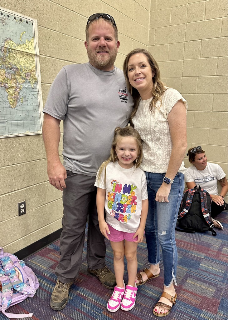 kinder first day donuts with parents