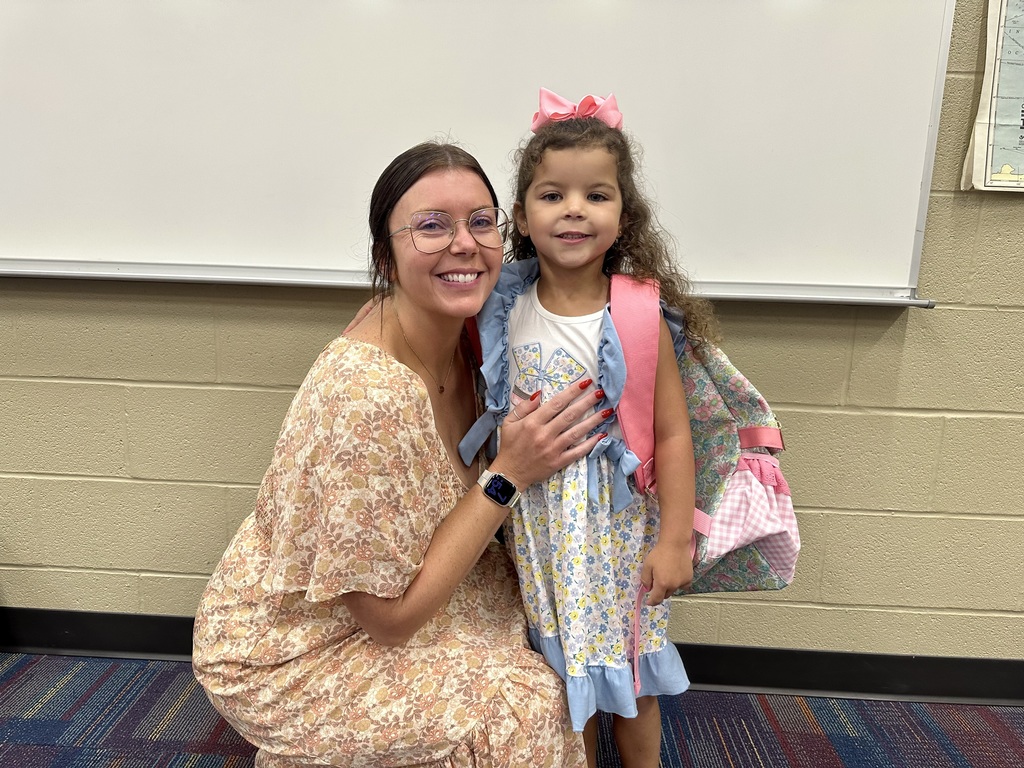kinder first day donuts with parents
