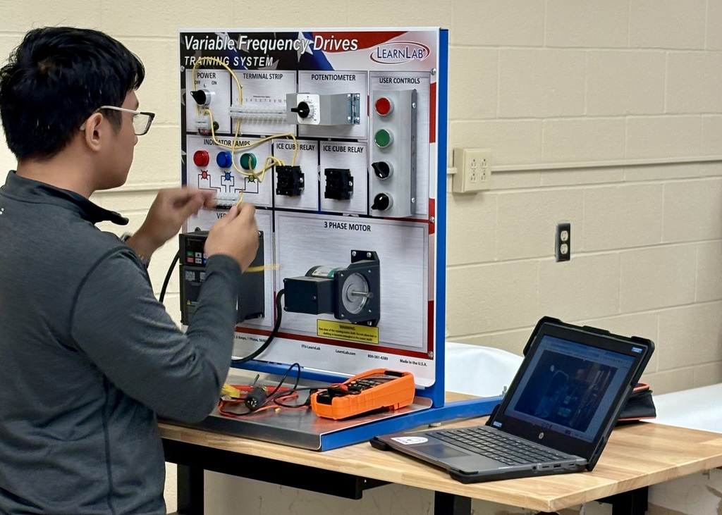 Variable frequency drives with mr. hewson's class