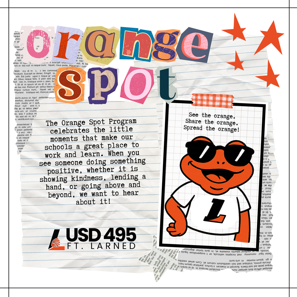 orange spot