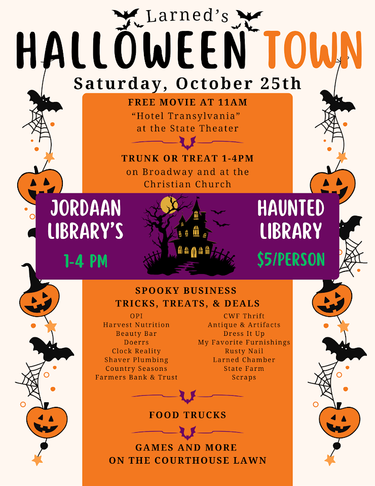 halloweentown with jordaan library