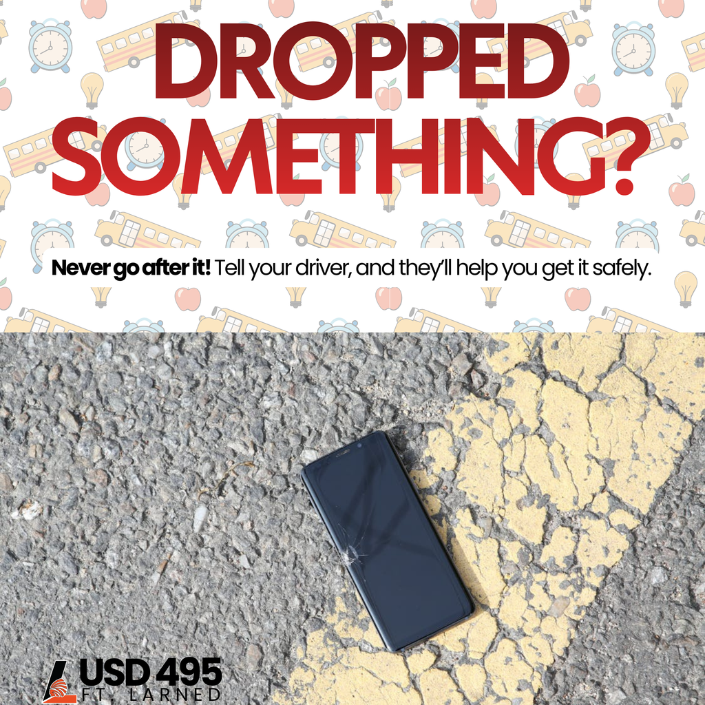 dropped something?