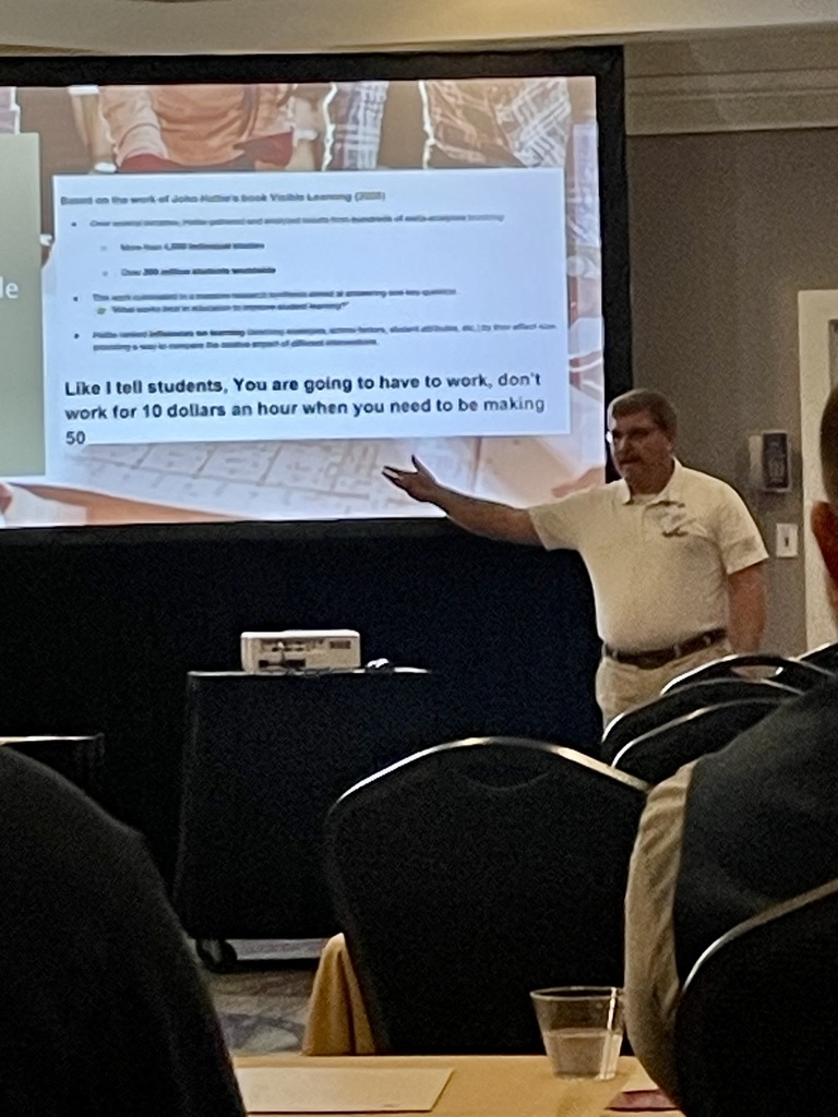 mr. hewson presenting