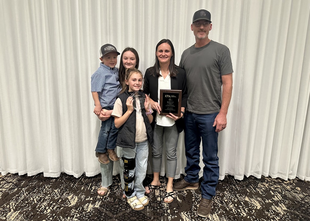 Jennifer Keith is the KS Asst Principal of the Year!