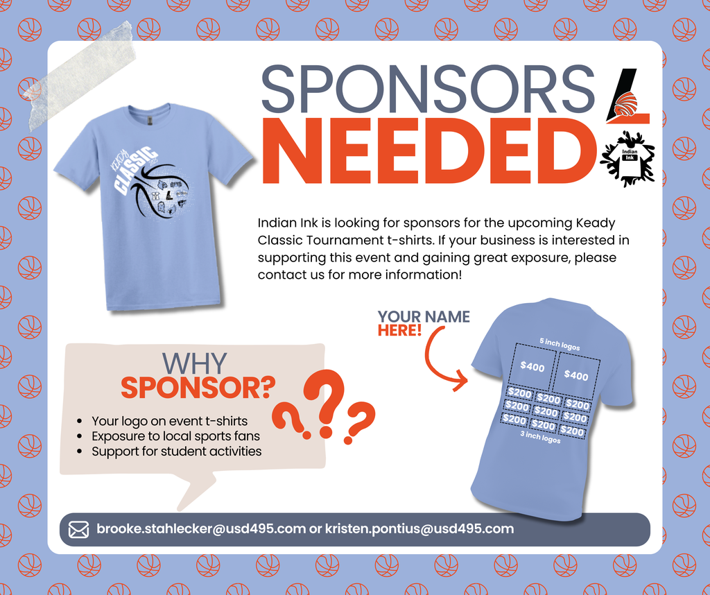 Sponsors Needed
