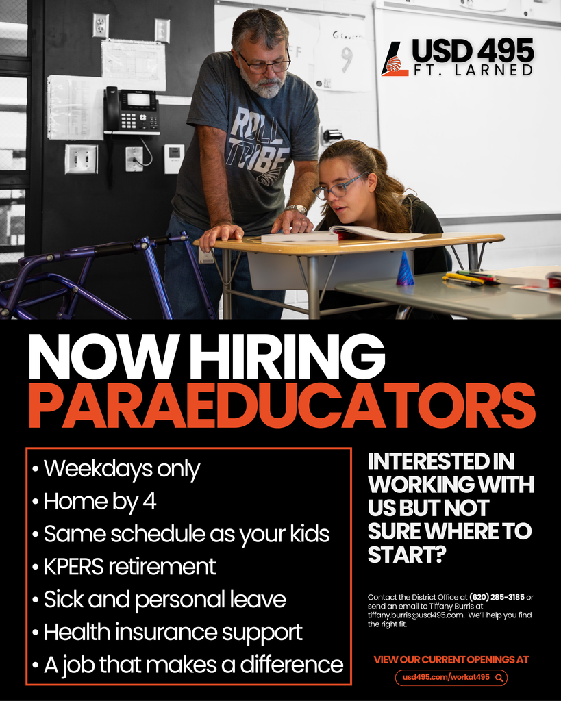 We're hiring paras