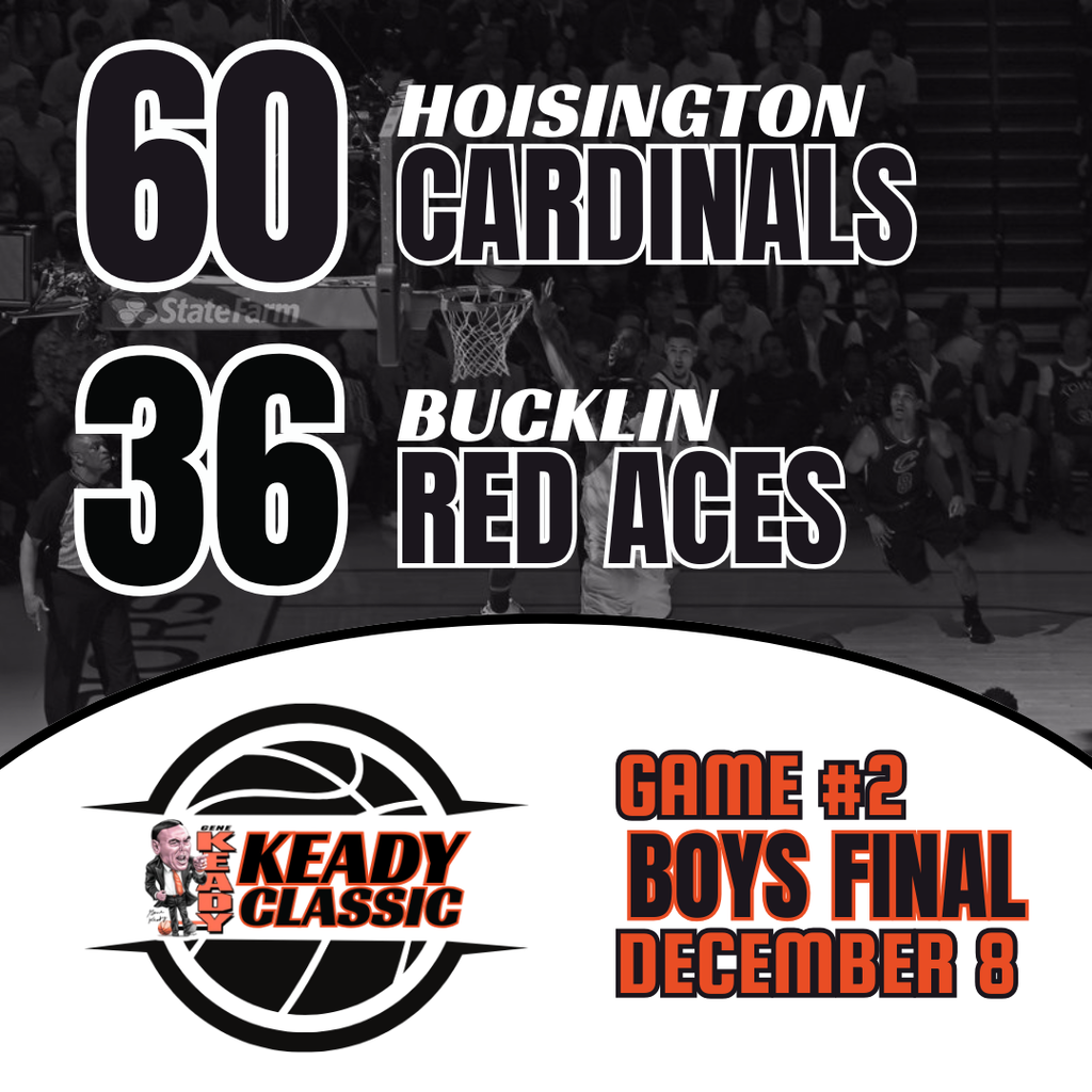 Game #2 Score Graphic