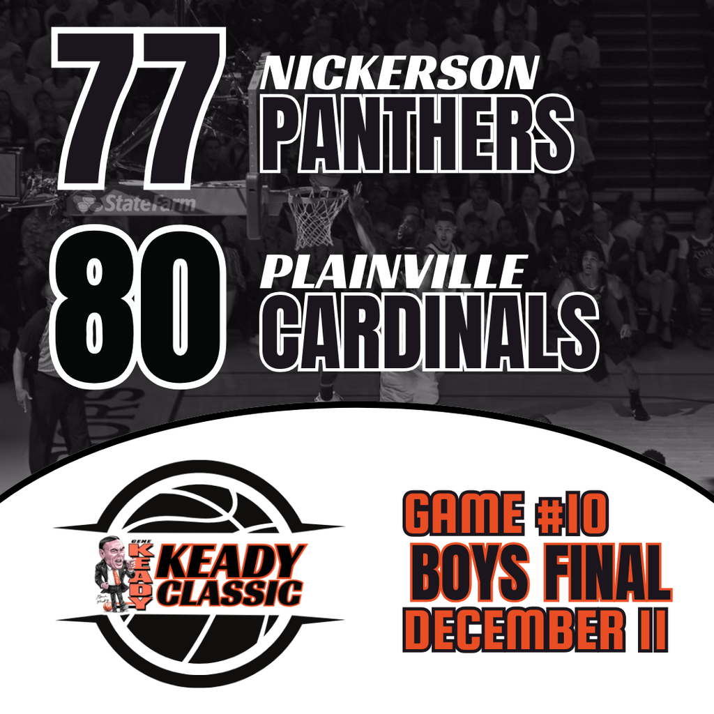 Game #10 Score Graphic