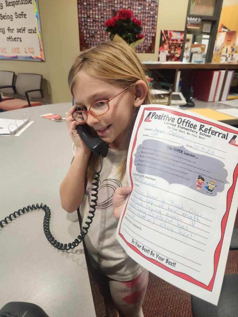 good news call home!