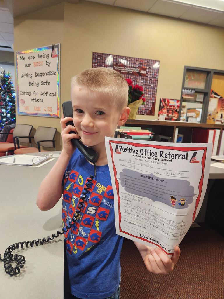 good news call home!