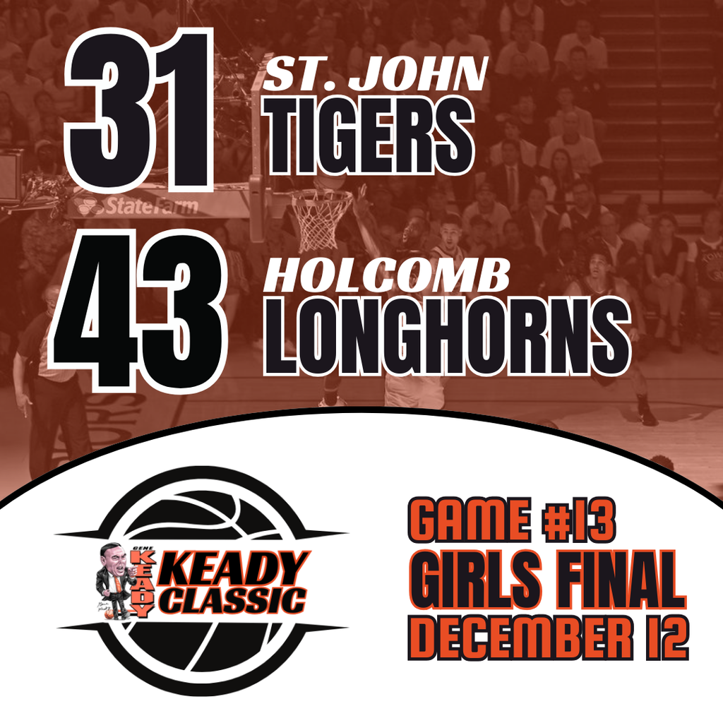 Game #13 Score Graphic