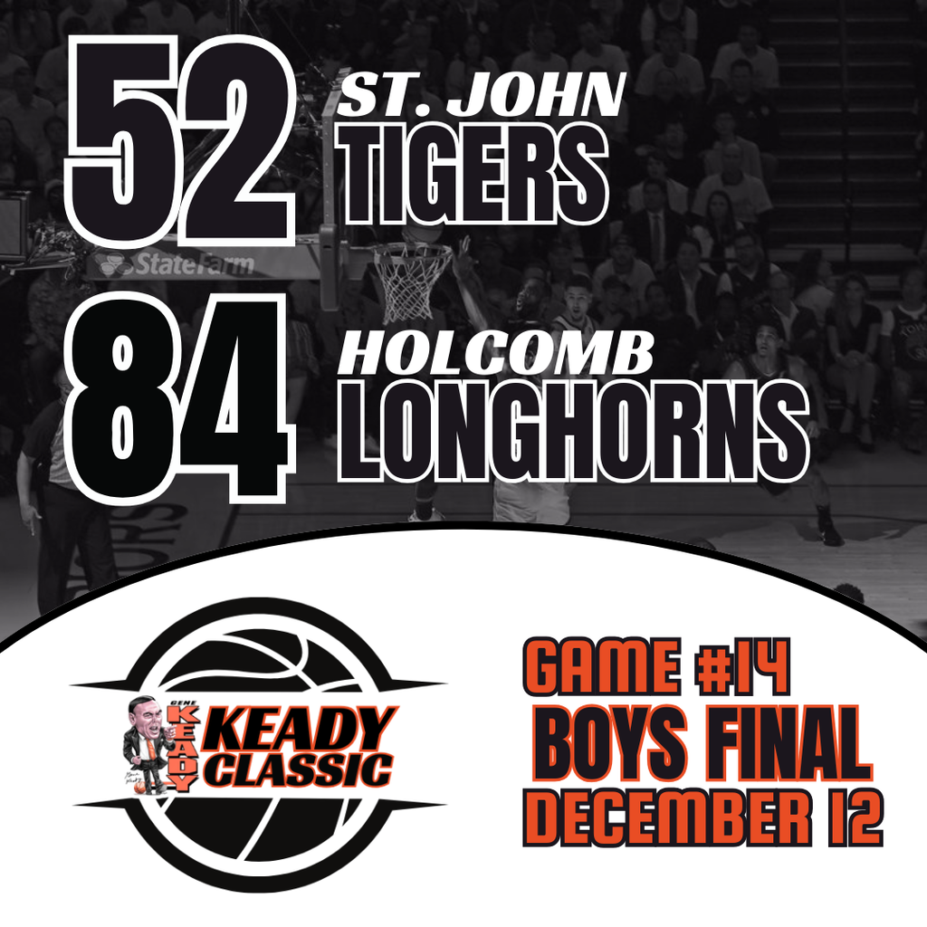 Game #14 Score Graphic