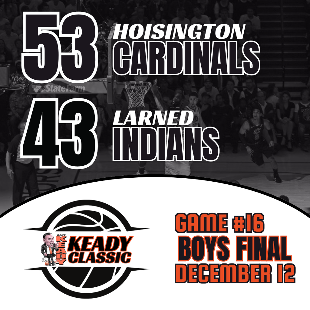 Game #16 Score Graphic