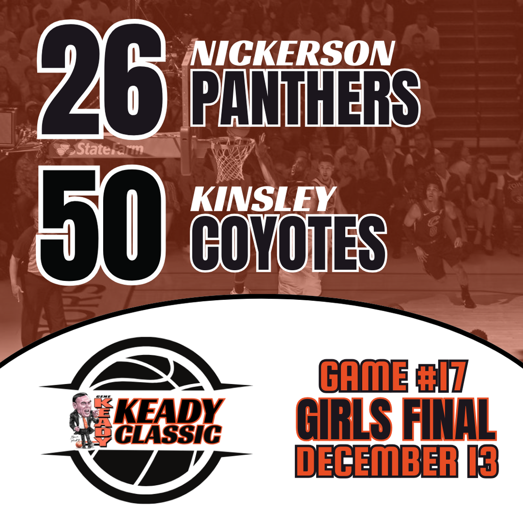 Game #17 Score Graphic