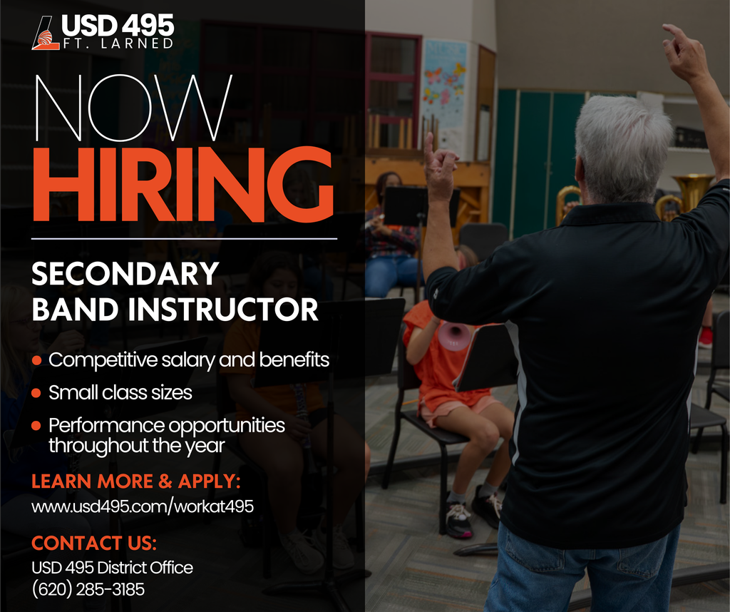 Now Hiring: Band Instructor