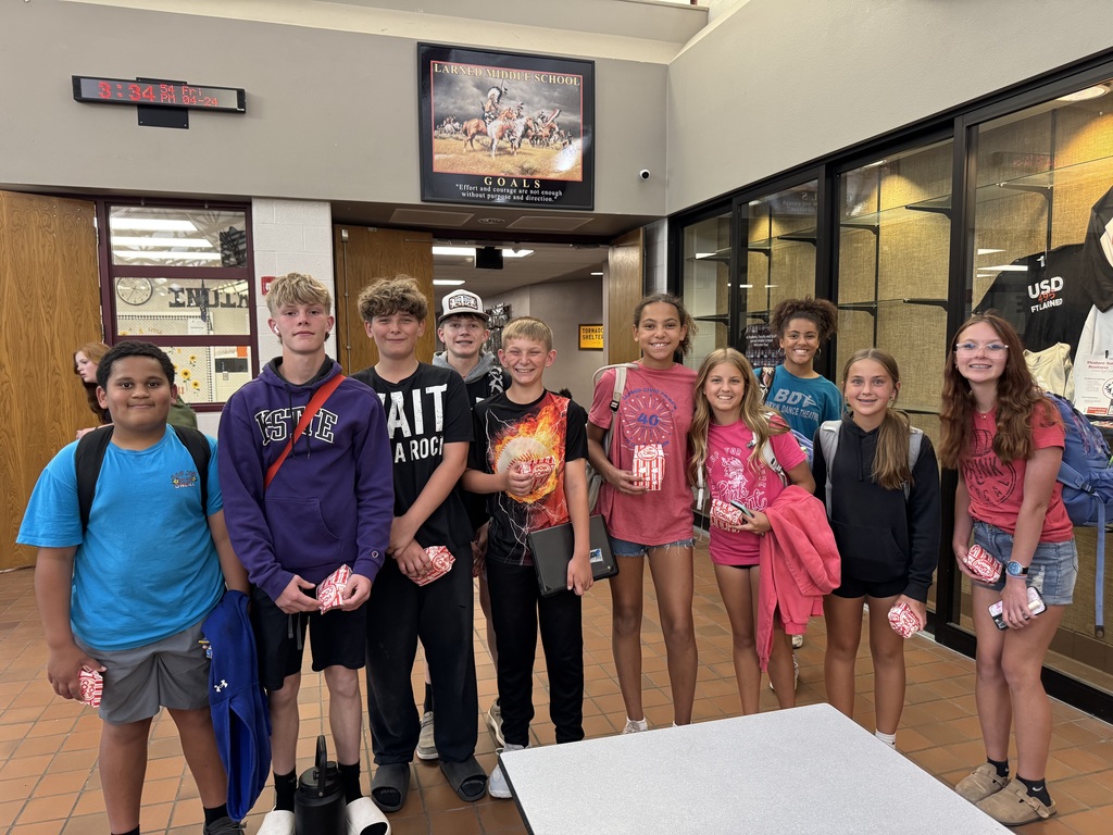 LMS PTO served Popcorn