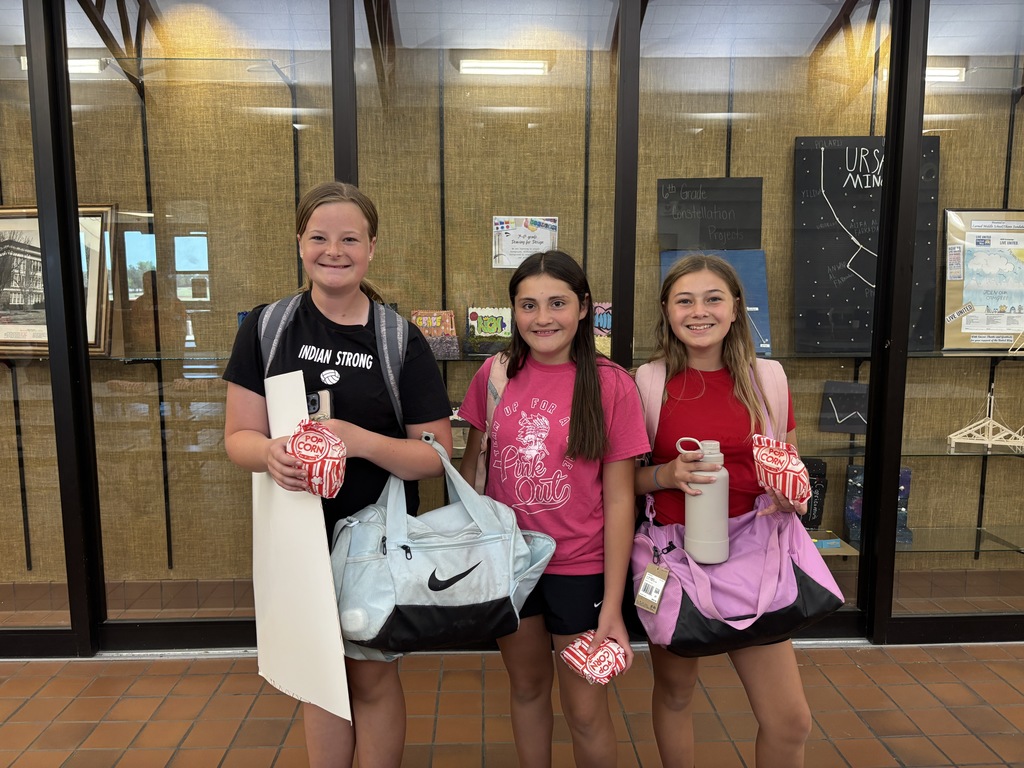 LMS PTO served Popcorn