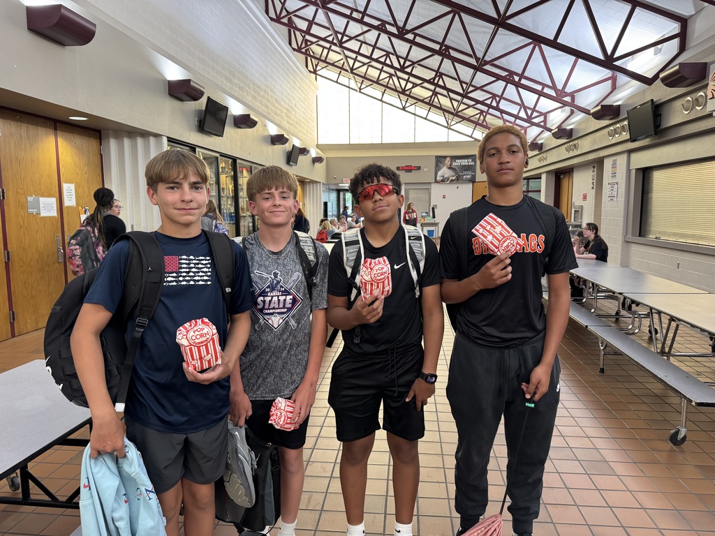 LMS PTO served Popcorn