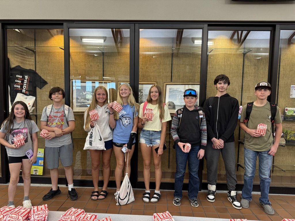 LMS PTO served Popcorn