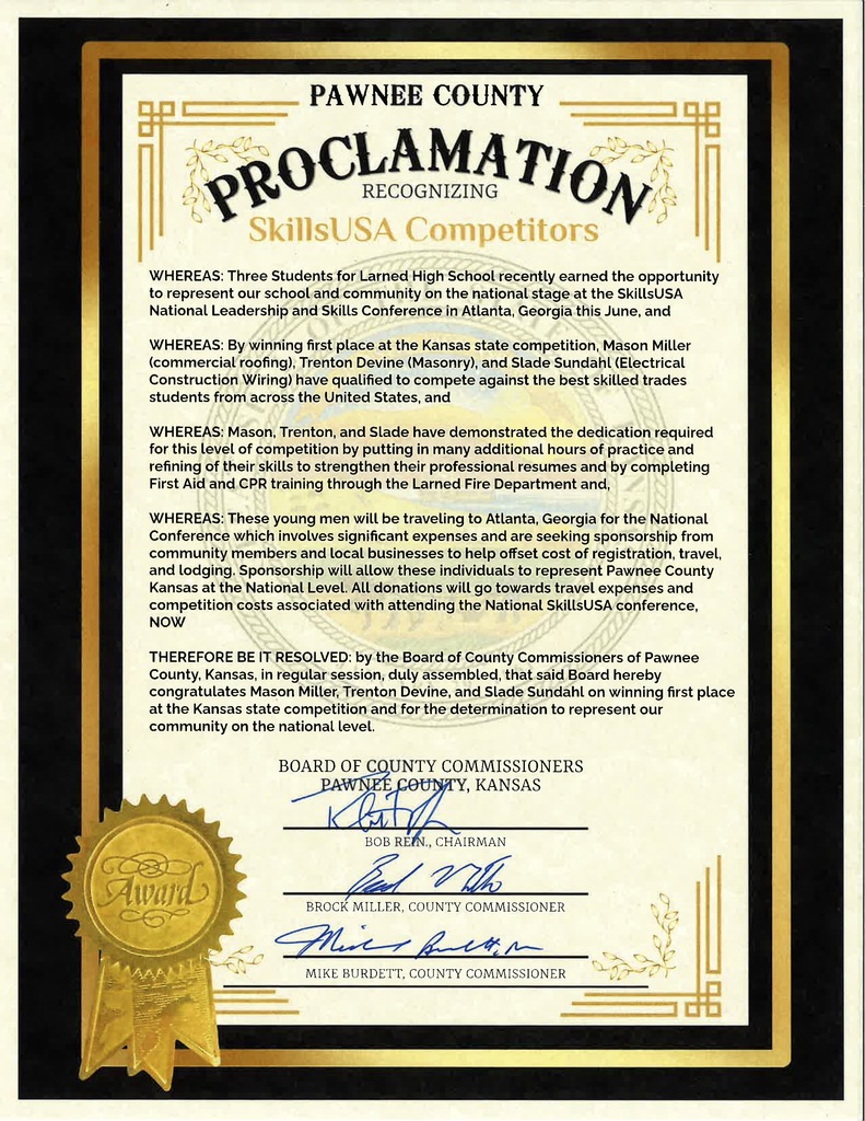 SkillsUSA Proclamation