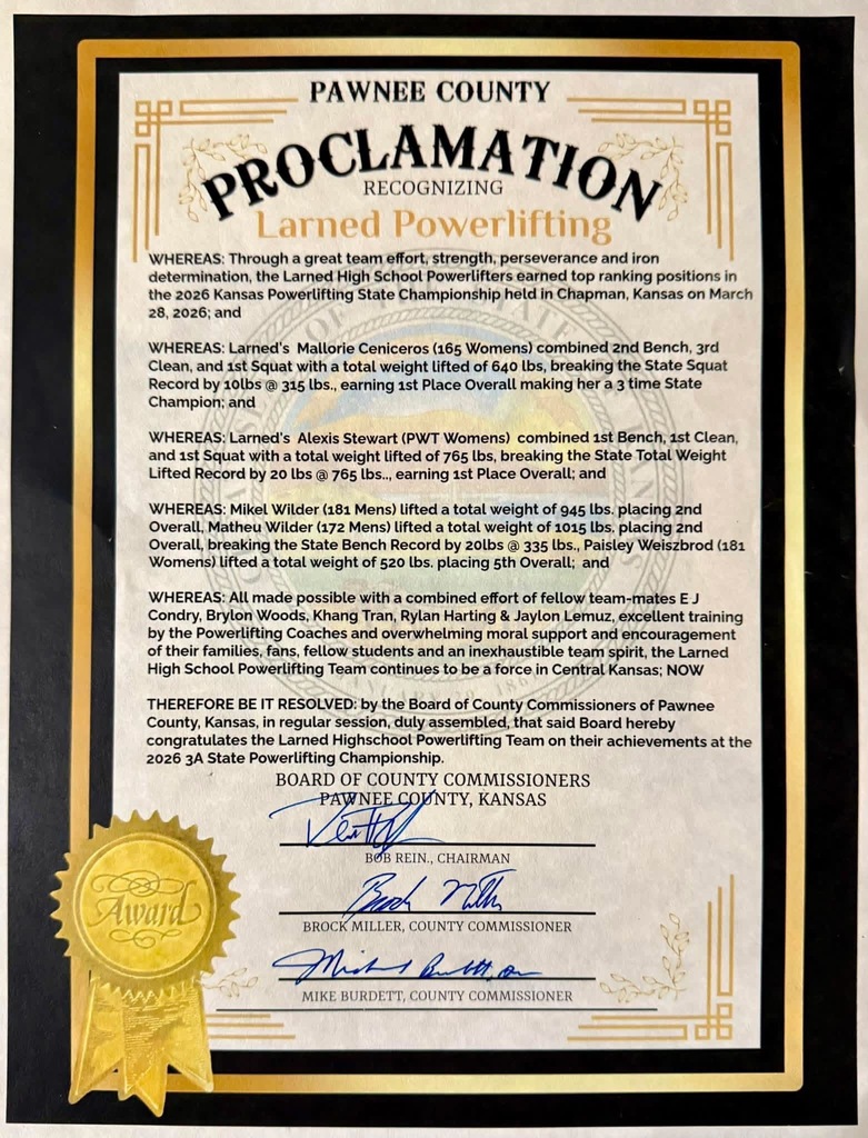 Proclamation - Powerlifting