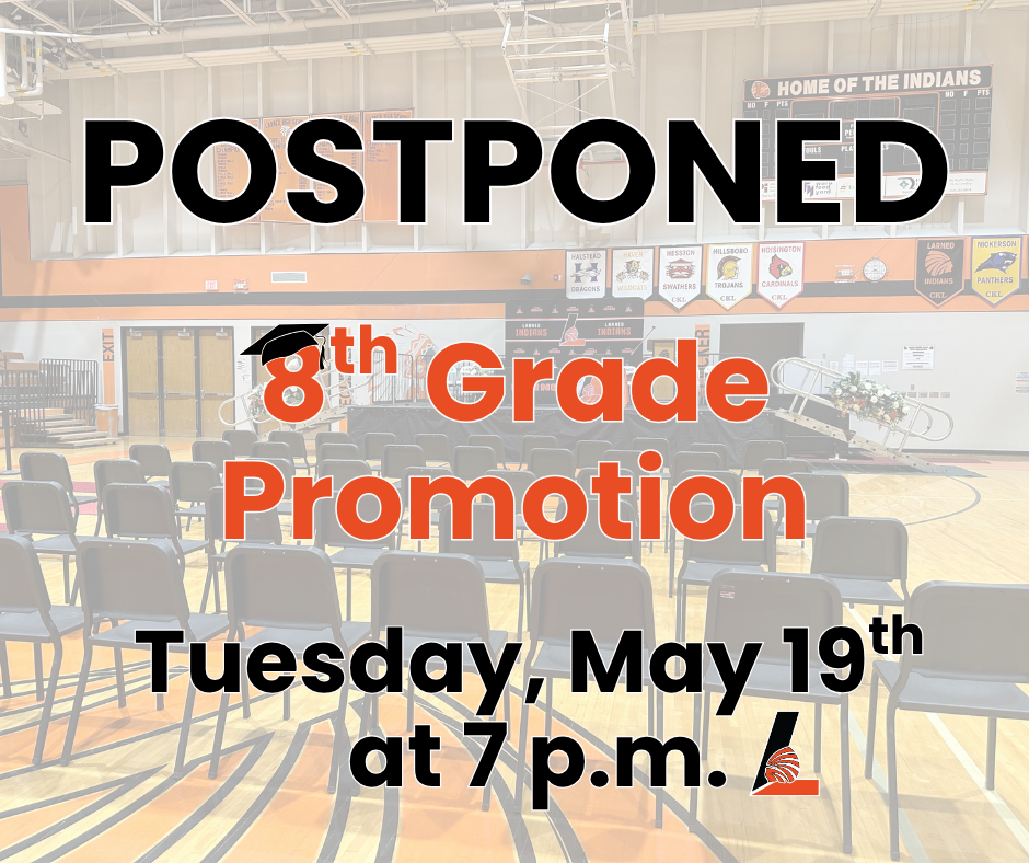 8th grade promotion postponed
