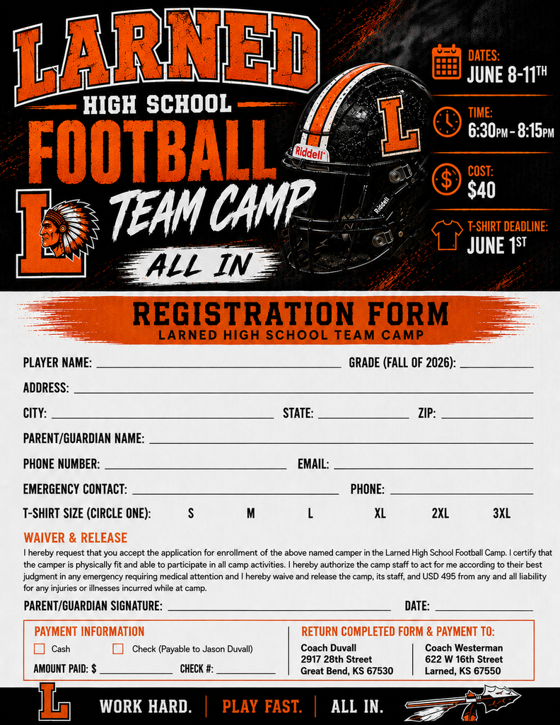 LHS Team Camp