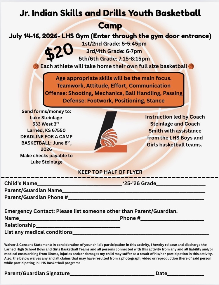 Jr. Indians Skills and drills 