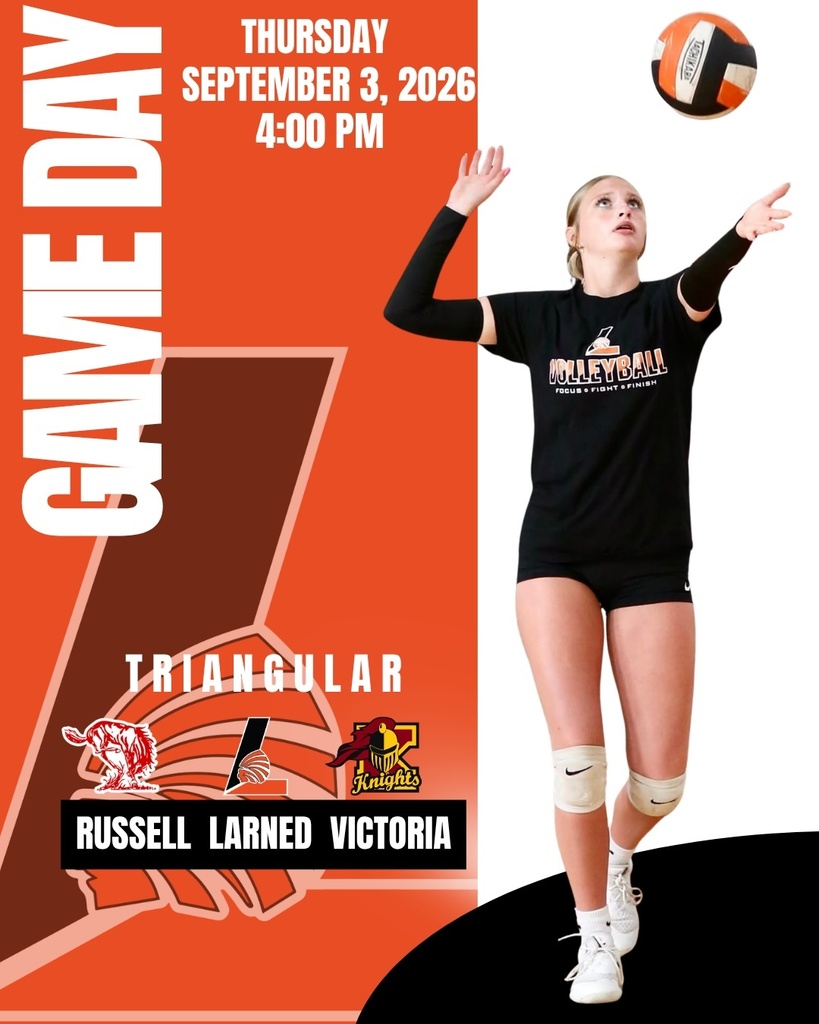 Lady Indian Volleyball Game Day in Victoria Thursday, September 3, 2026, 4:00 PM.