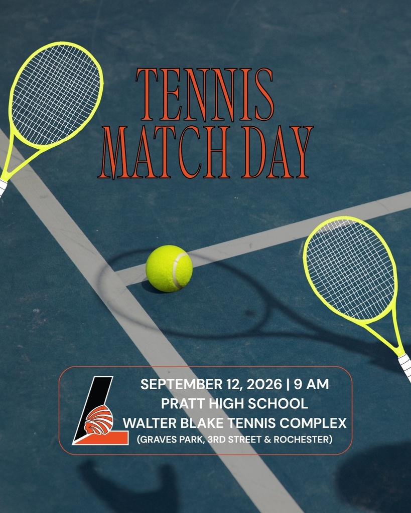 Tennis court with two tennis rackets and a tennis ball, with text overlay "Tennis Match Day" and date "September 12, 2026".