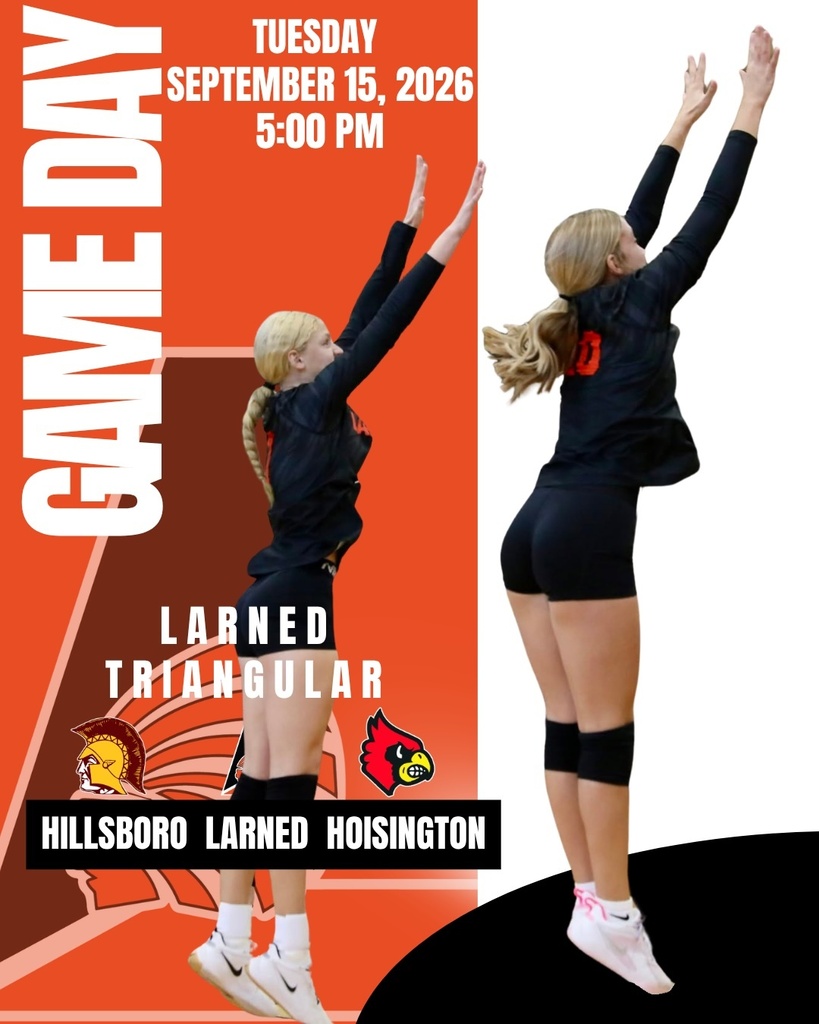 An image shows two women in black uniforms playing volleyball. One is jumping and the other is jumping with arms raised. The date and time are September 15, 2026, at 5:00 PM.