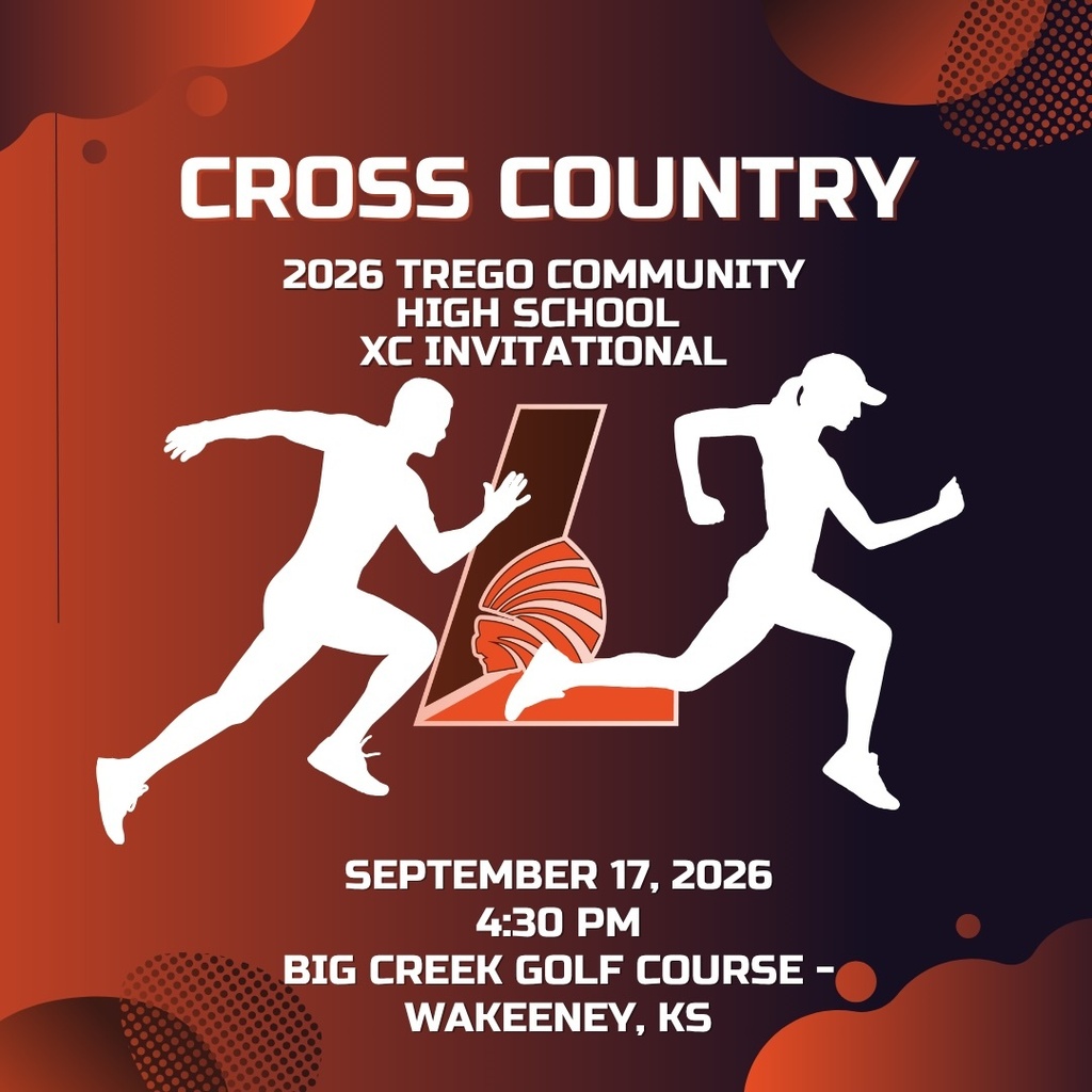 Cross country invitational event for Trego Community High School on September 17, 2026 at 4:30 PM at Big Creek Golf Course, Wakeeeney, KS.