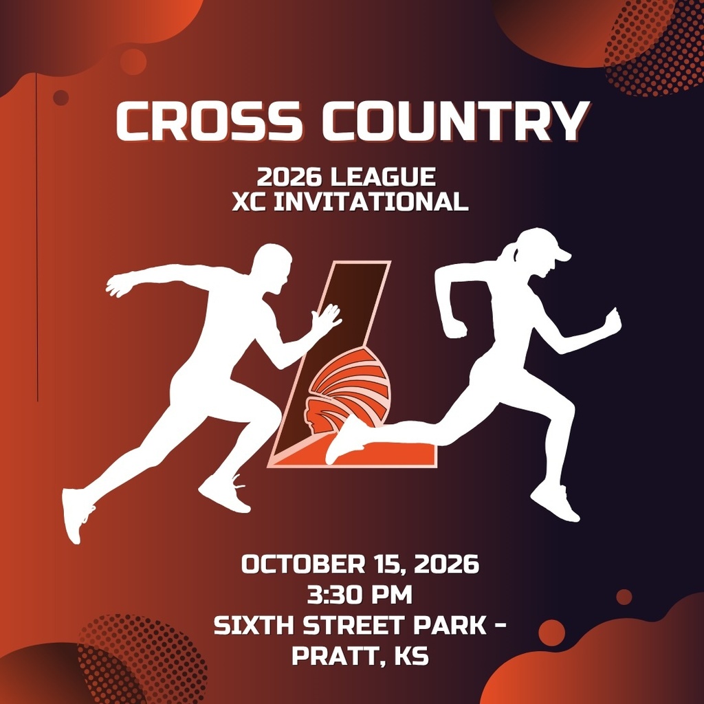 Event poster for 2026 League XC Invitational. Two figures run past a logo. Date and location are listed.