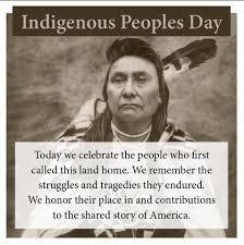 Indigenous Peoples Day!