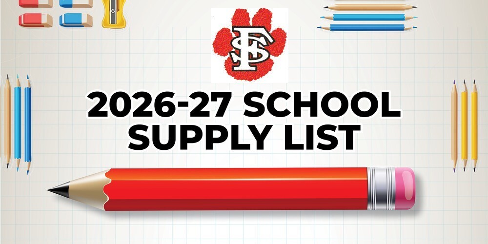 2026-27 SCHOOL SUPPLY LIST