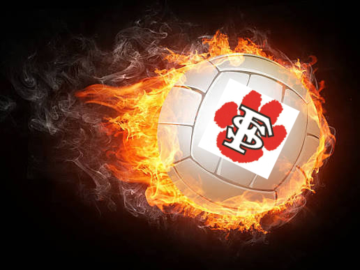 Volleyball On Fire!