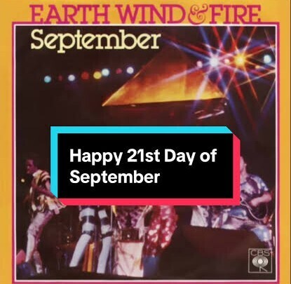 21st Day of September!