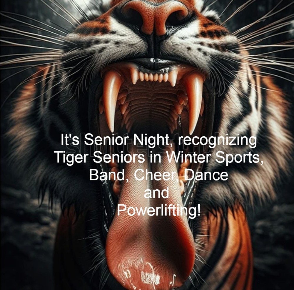 Tiger Senior Night!