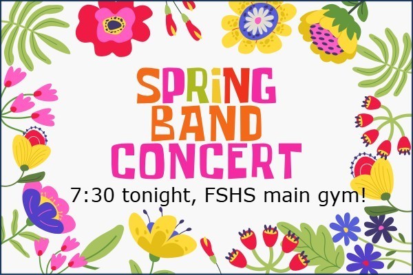 Spring Band Concert!