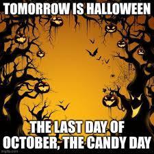 Tomorrow is Halloween!