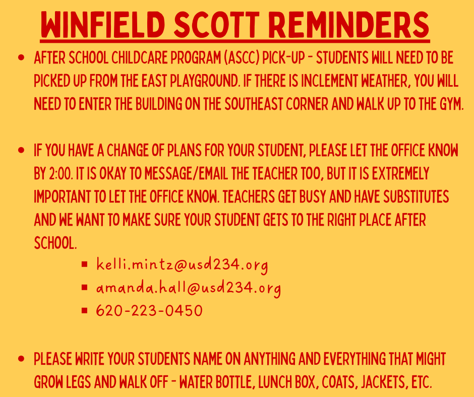 WS Reminders