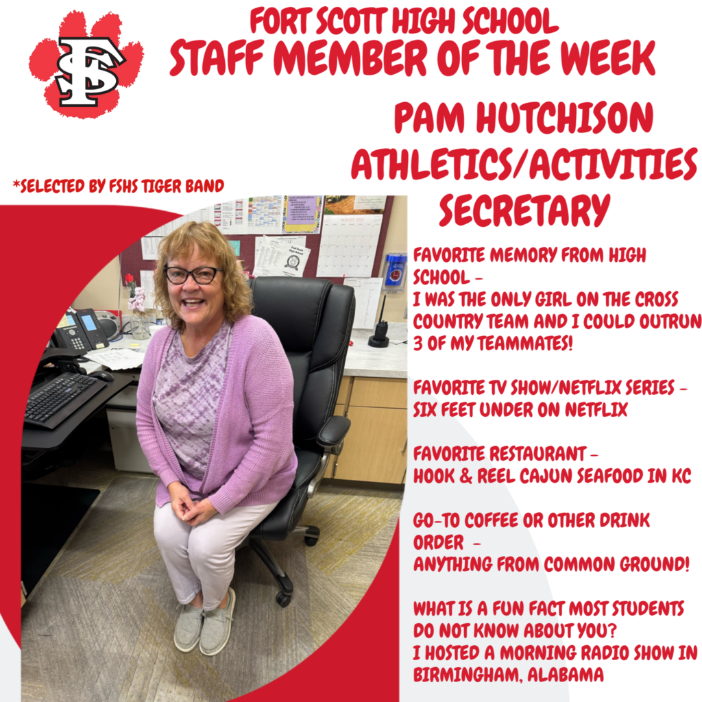faculty/staff of week