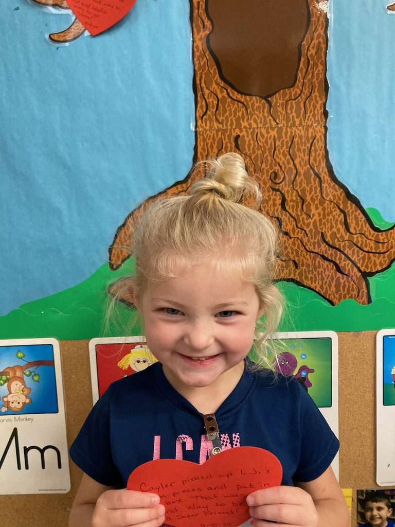9/18/2025 Cayler received the Kindness Heart Award 
