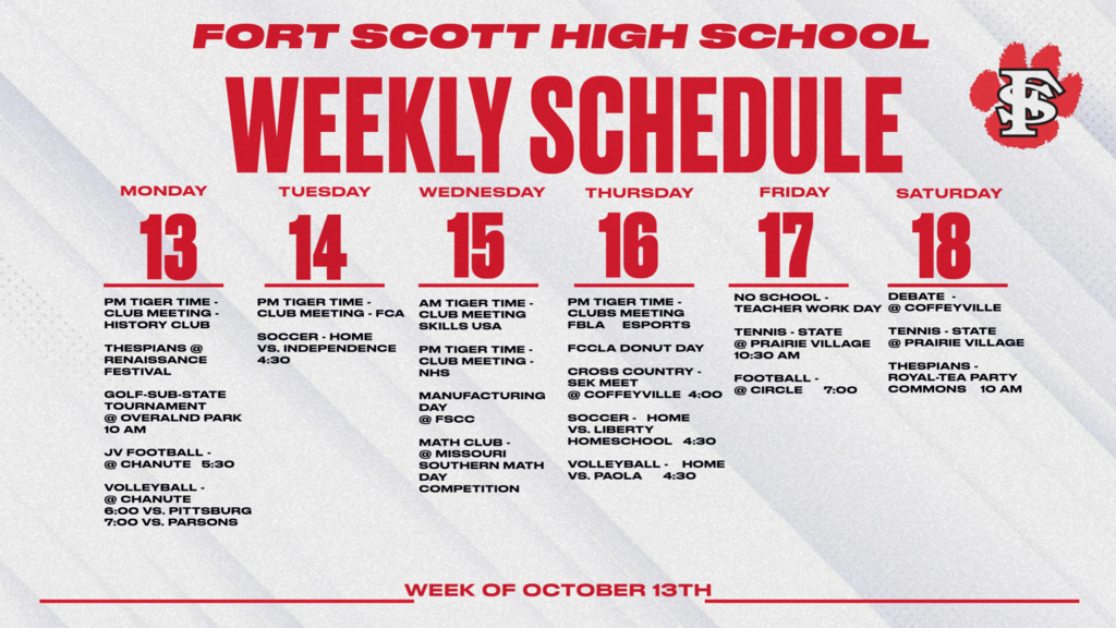 activities 10/13
