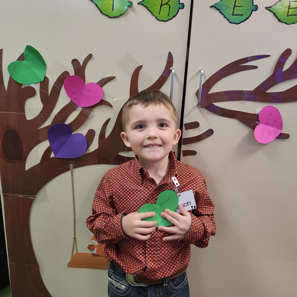 10/22/2025 Cayson received the Kindness Heart Award 